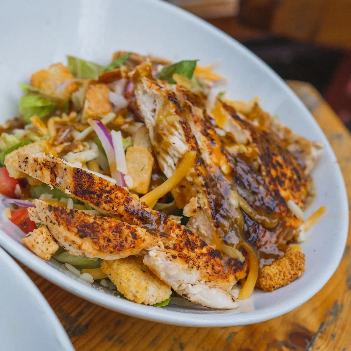 Blackened Chicken Caesar Salad
