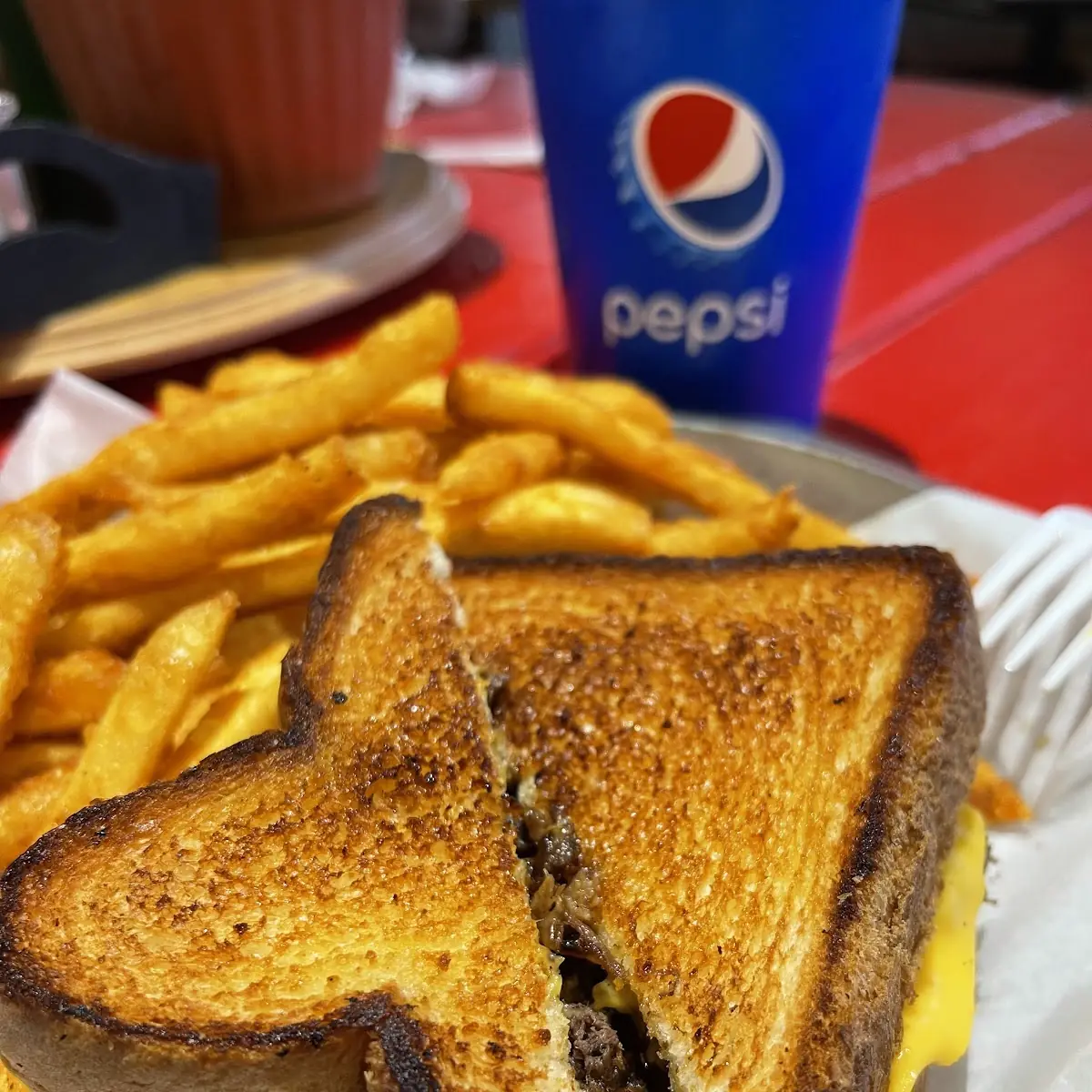 Grilled Cheese and Fries