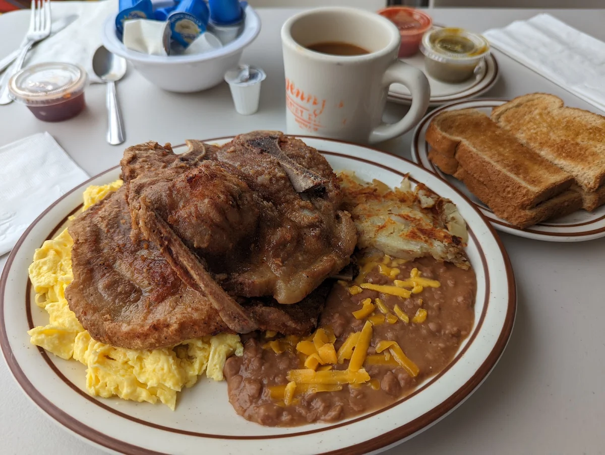 Pork Chop & Eggs