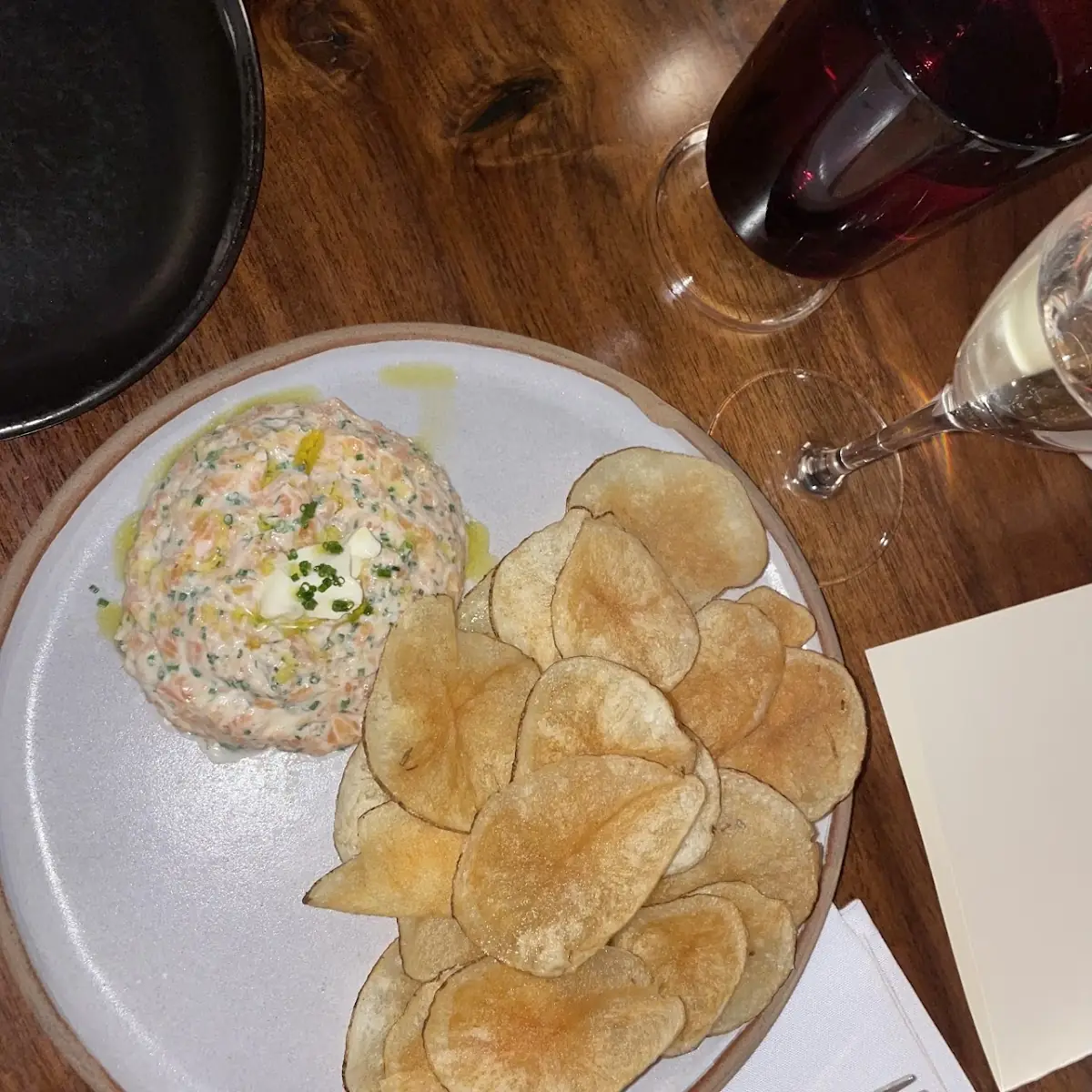 Salmon Crudo