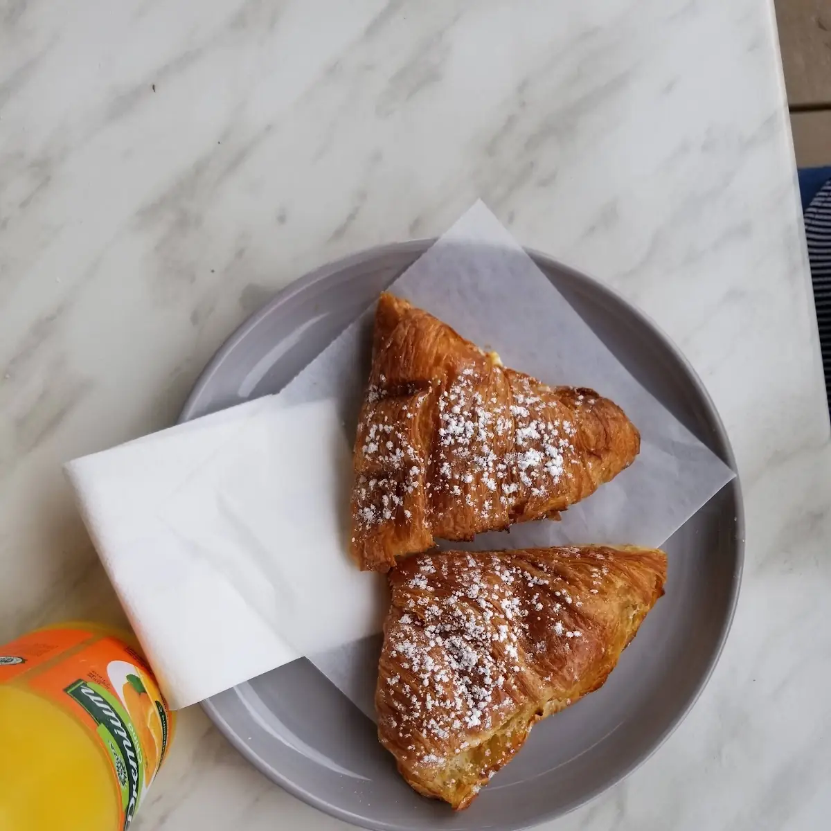 Croissant with Cream Cheese