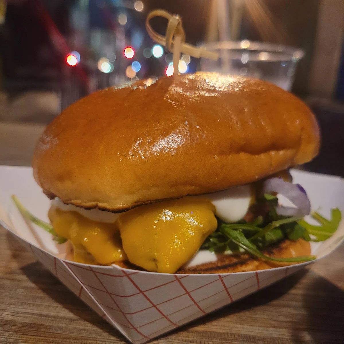 Mushroom Swiss Burger