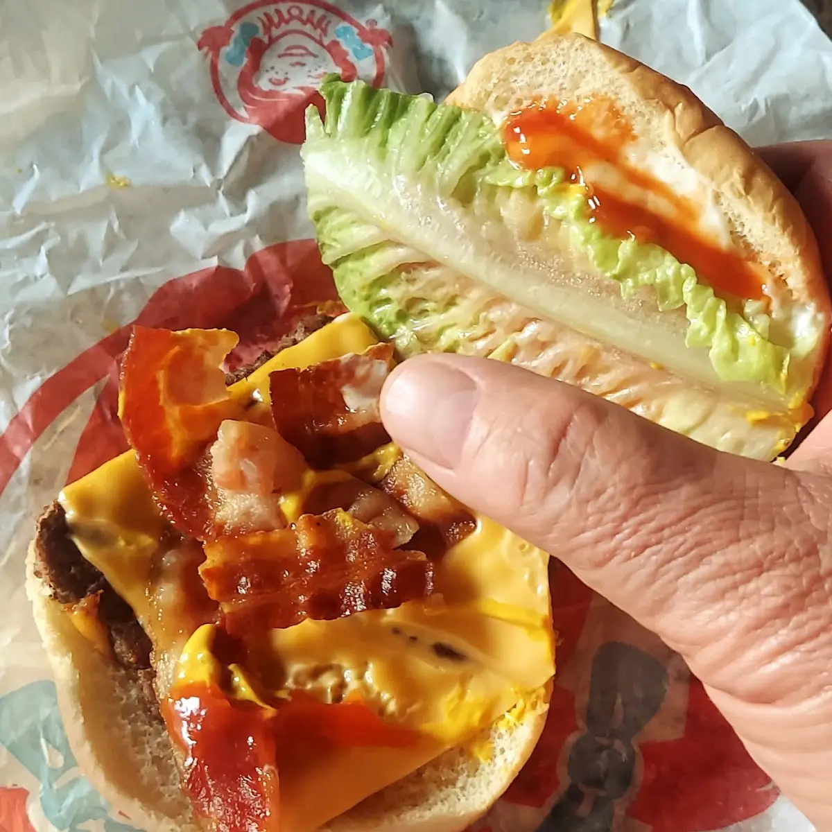 Jr Bacon Cheeseburger