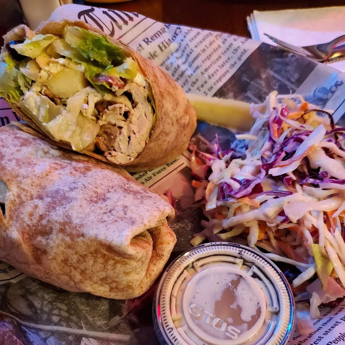 Apple Harvest Chicken Wrap