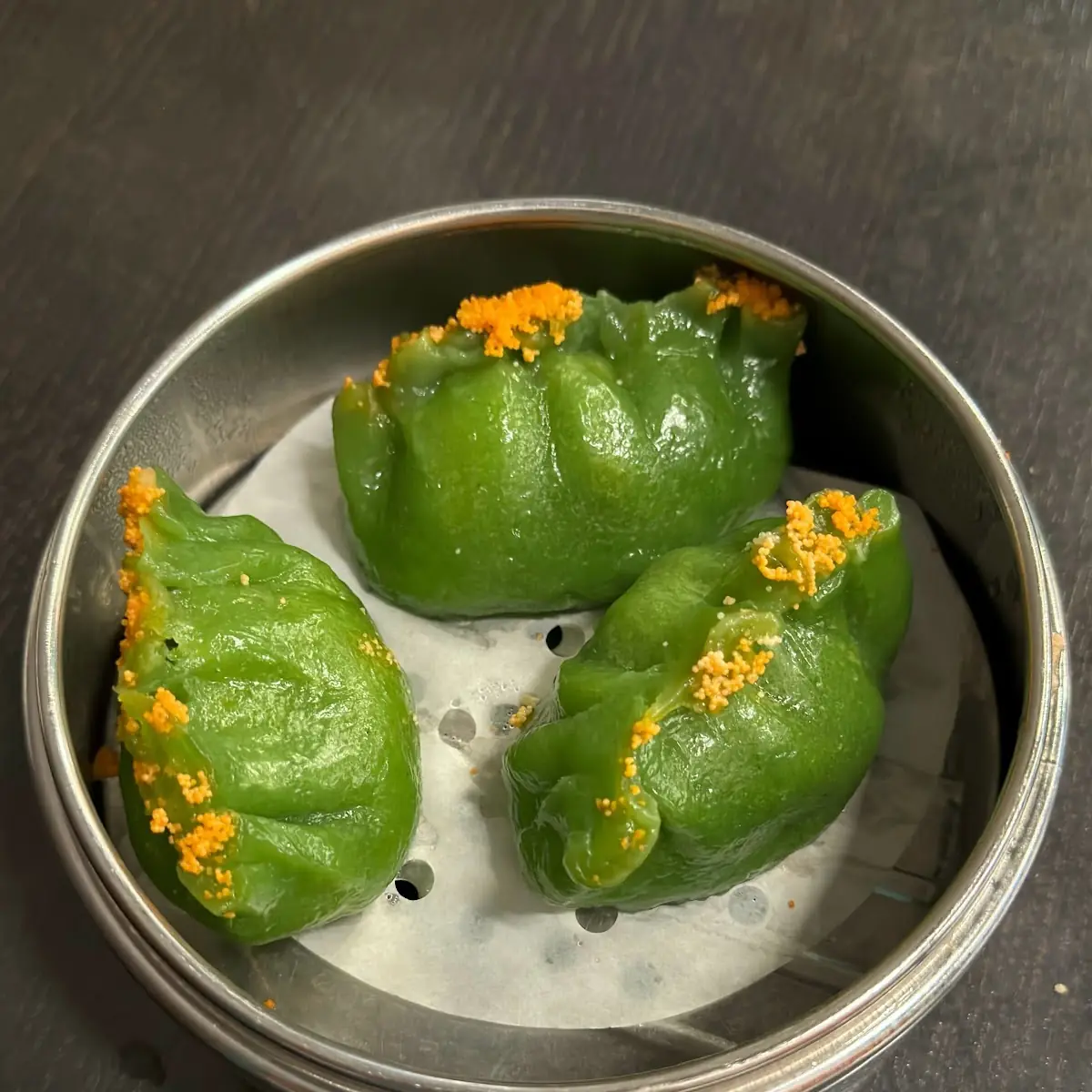 Spinach Shrimp Dumpling