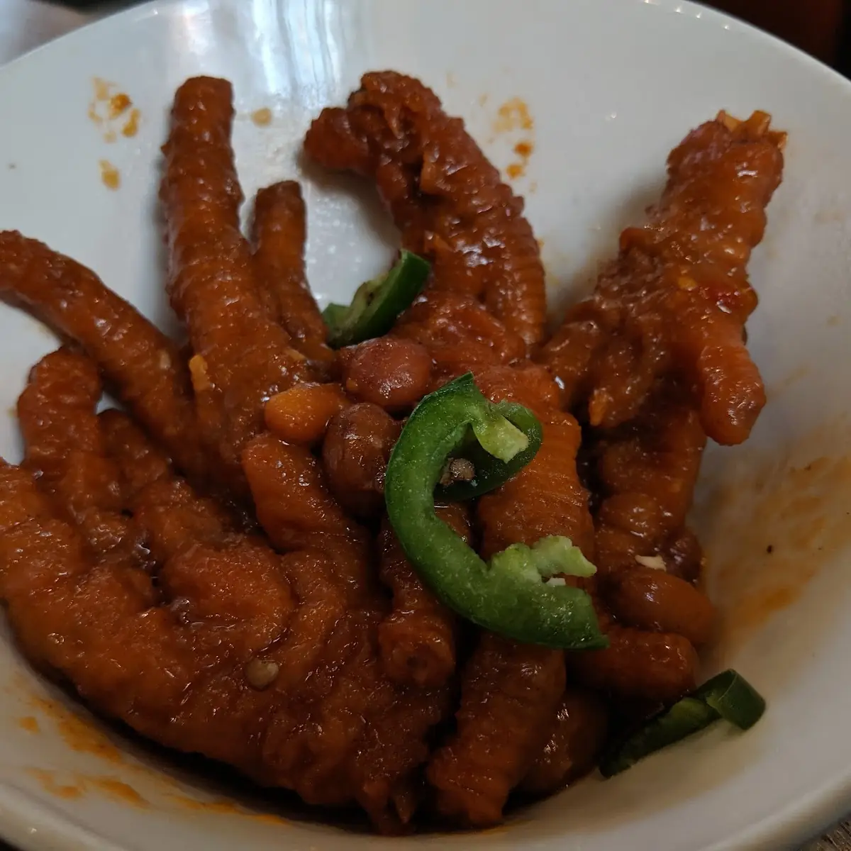 Steamed Chicken Feet