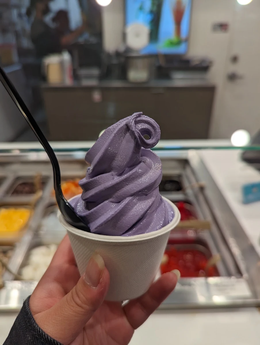 Ube Soft Serve