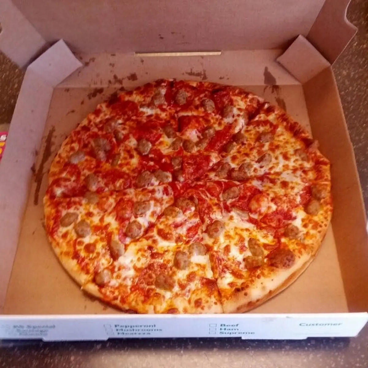 Sausage Pizza