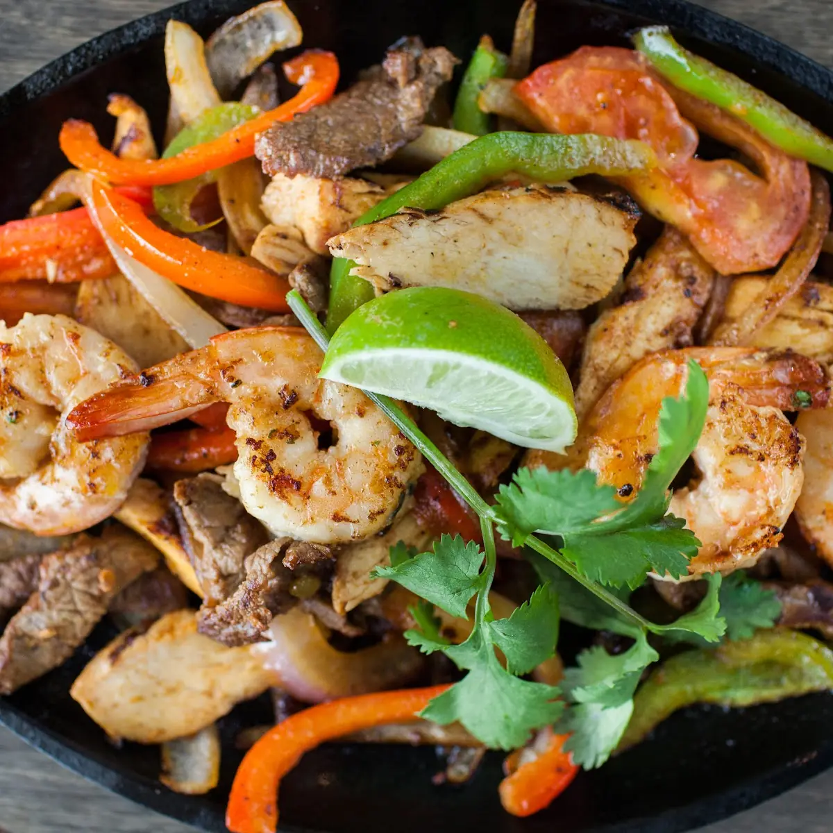 Shrimp Fajitas