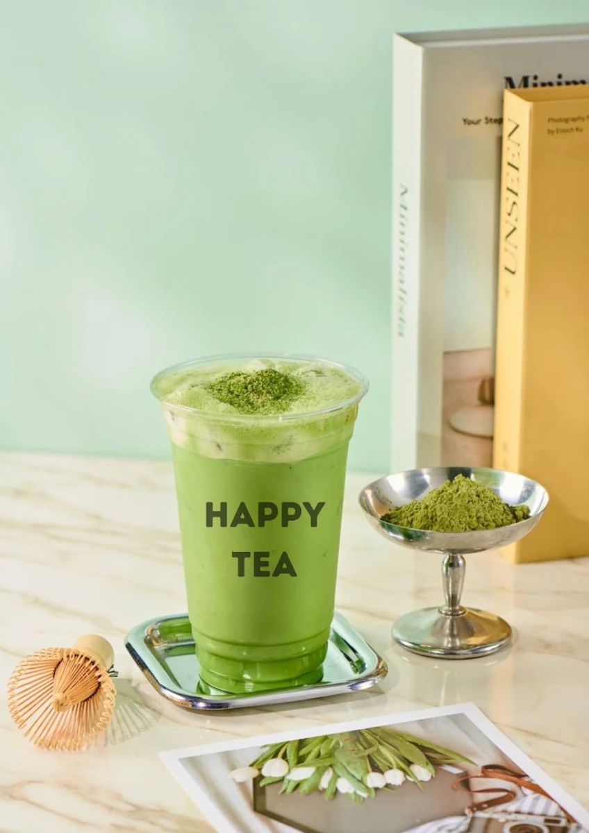 Strawberry Matcha Latte