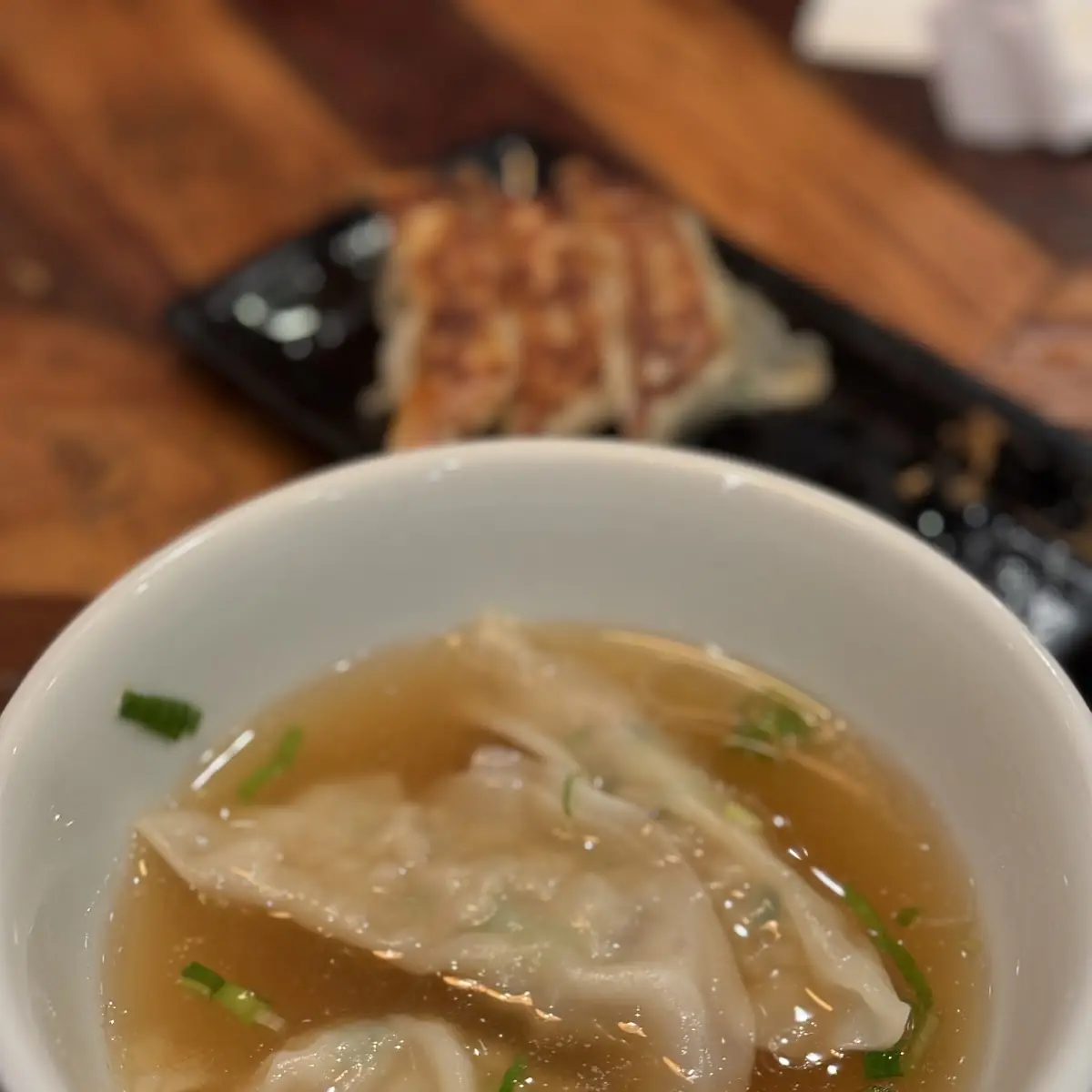 Pork Gyoza Dumpling Soup