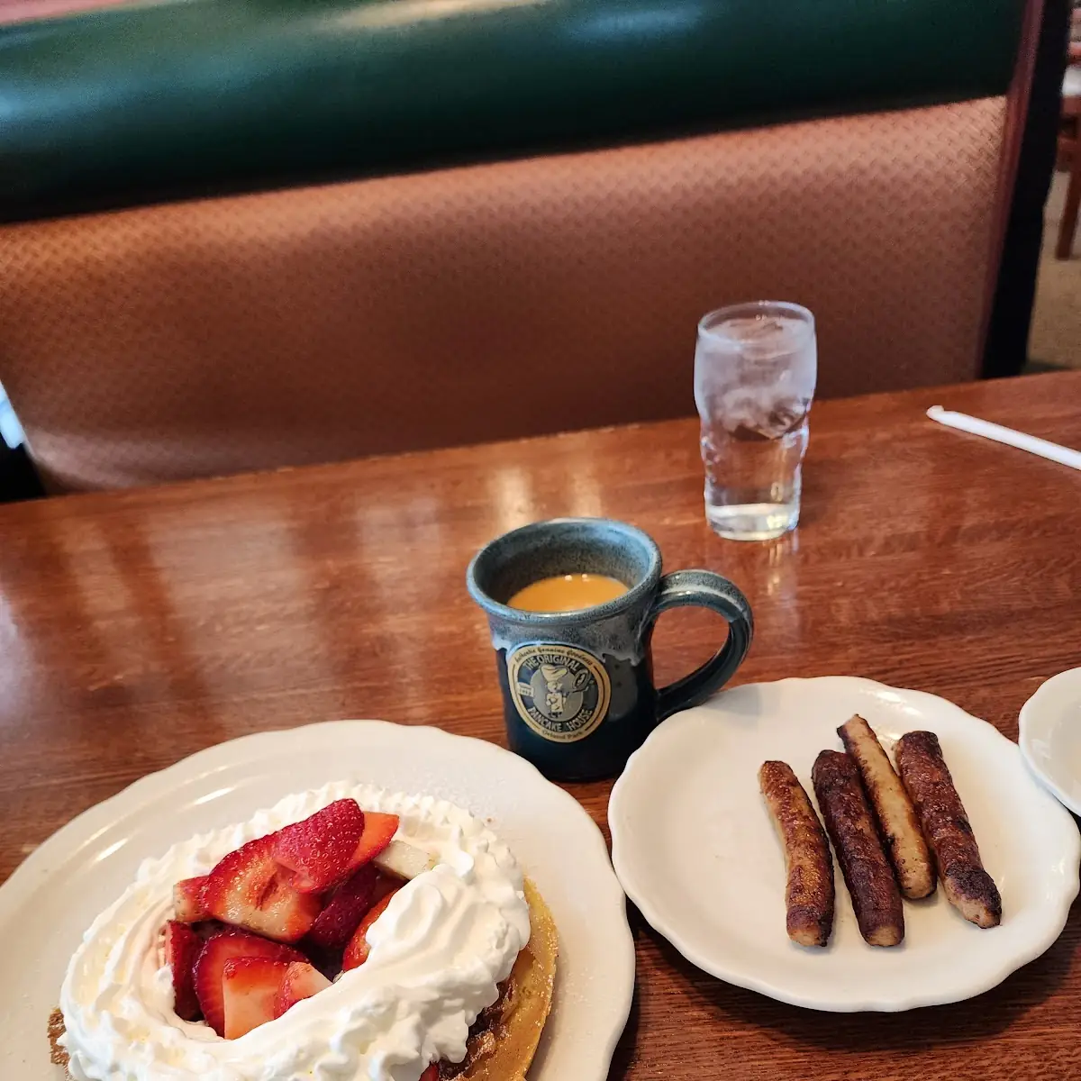 Strawberry Belgian Waffle