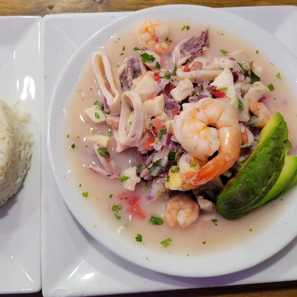 Ceviche Mixto Mixed Ceviche