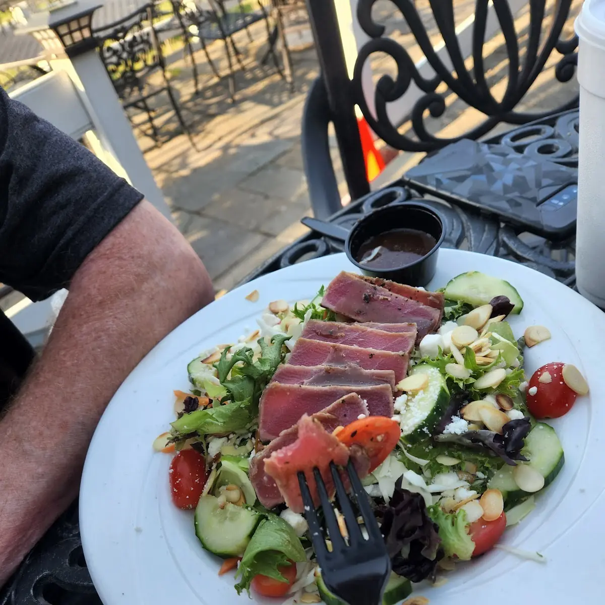 Seared Tuna on Salad