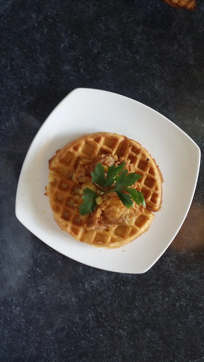 Waffle Battered Sweet Potato Fries