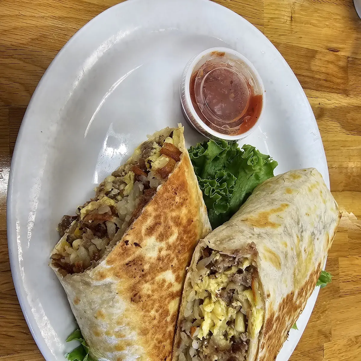Bellas Signature Breakfast Burrito