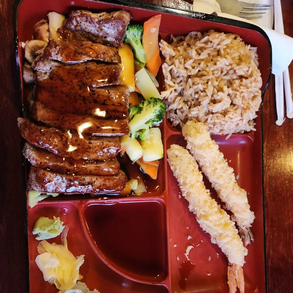 Steak Teriyaki Bento Box