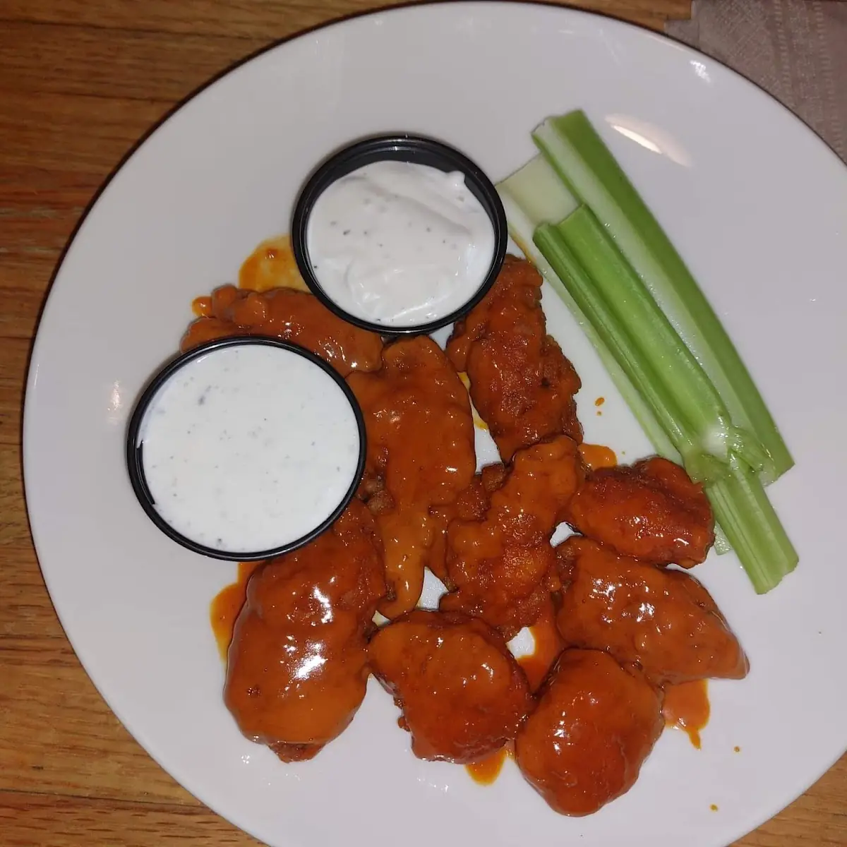 Boneless Wings Garlic Parmesan Wings