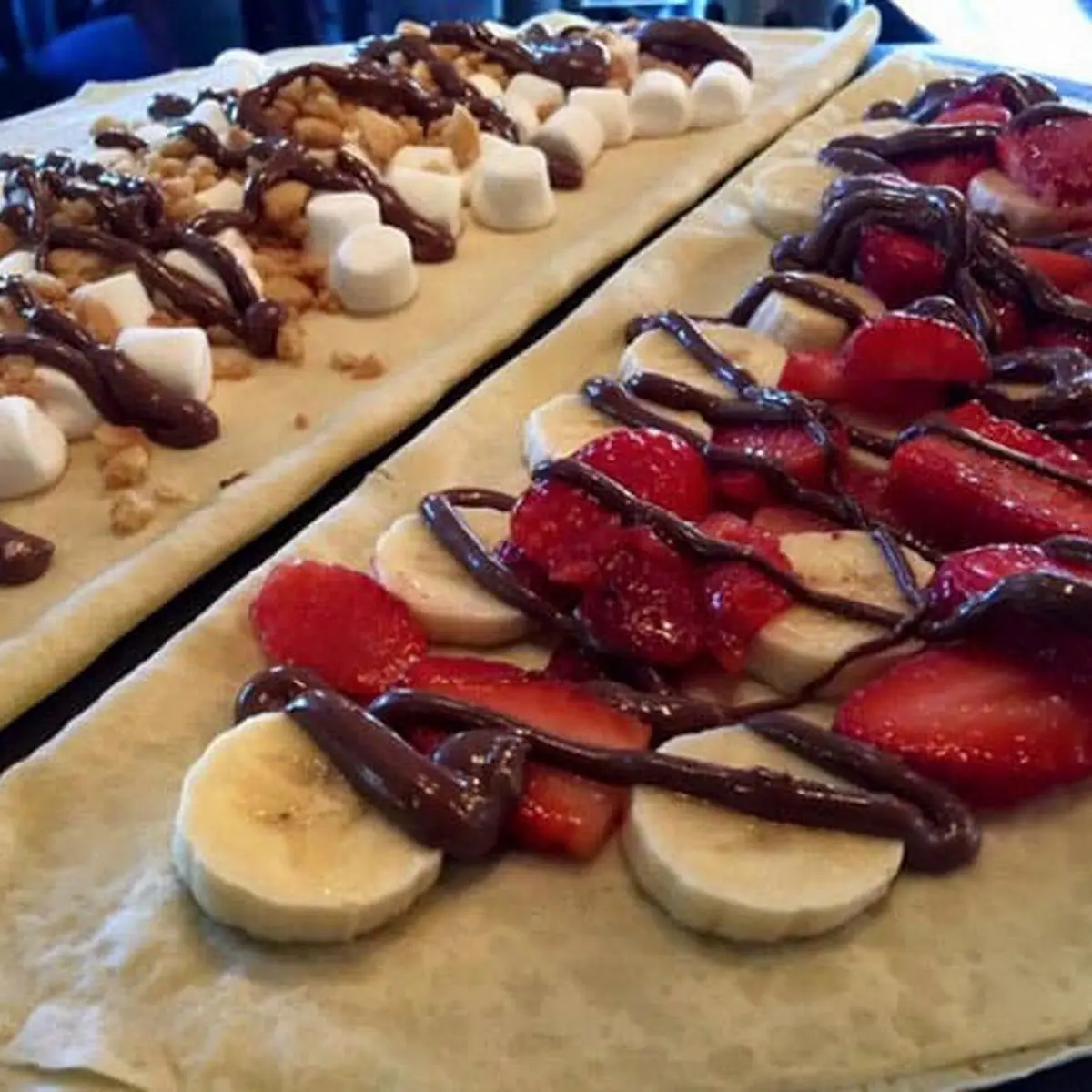 Nutella Strawberry Banana