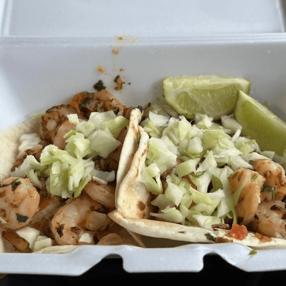 Bean Tostada & Chicken Taco Platter