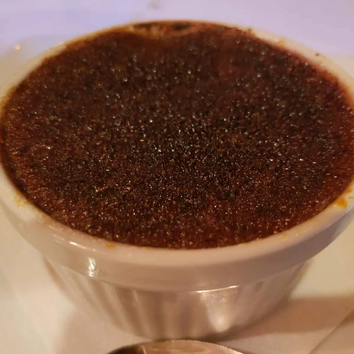Vanilla or Chocolate Crème Brulee