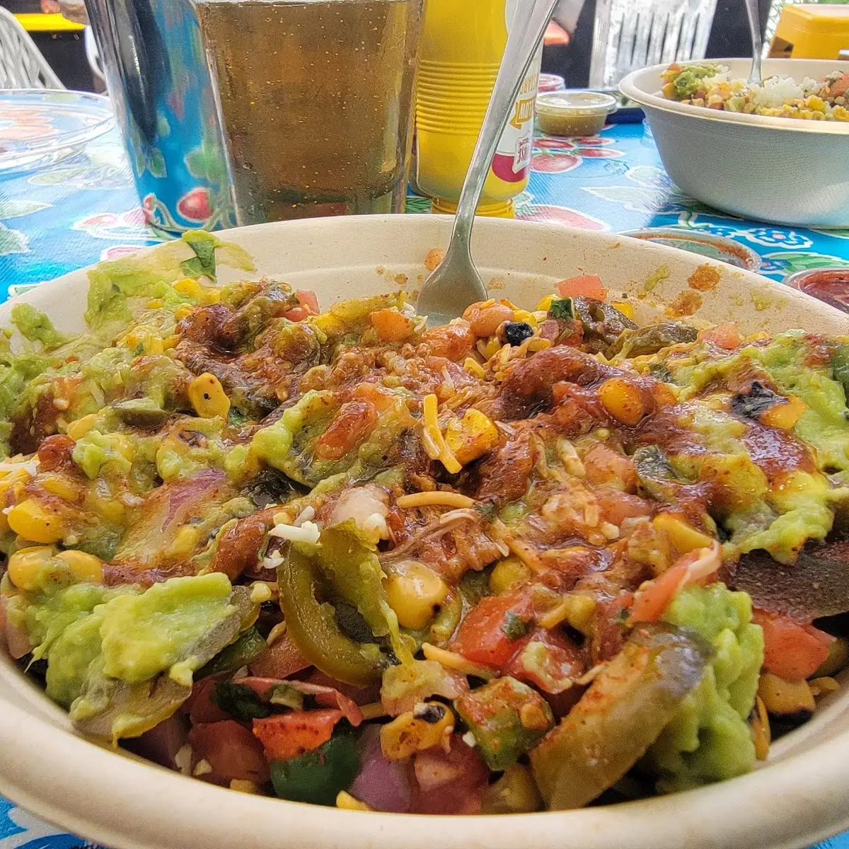Shredded Pork Rice Burrito Bowl