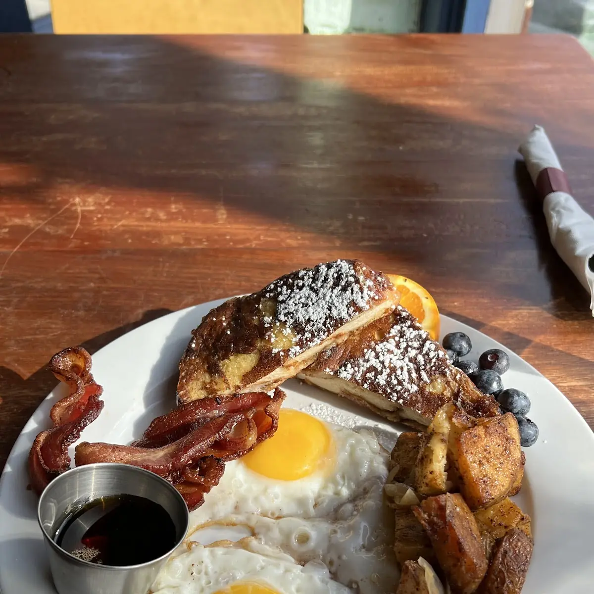 Bacon Eggs and Potatoes
