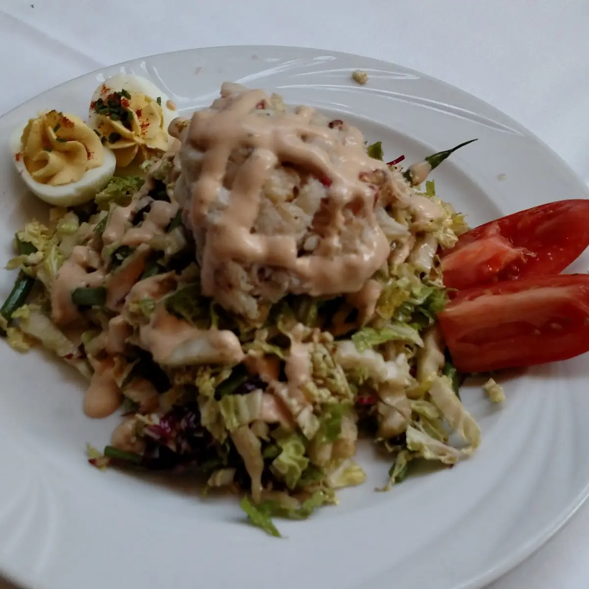 Dungeness Crab Louie Salad