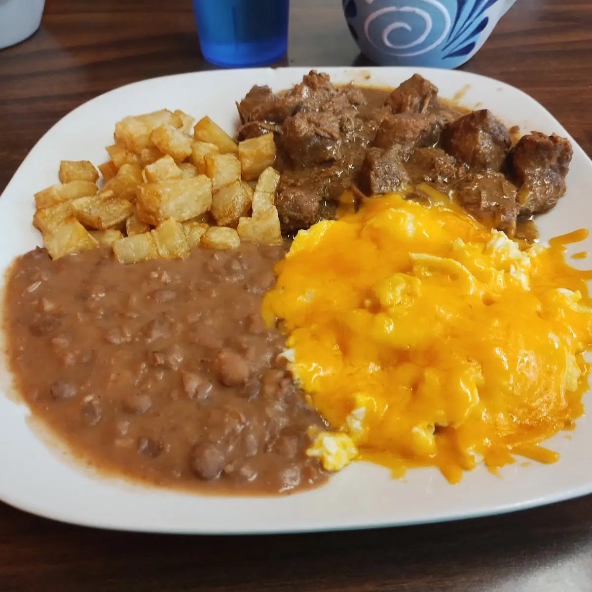Carne Guisada Plate