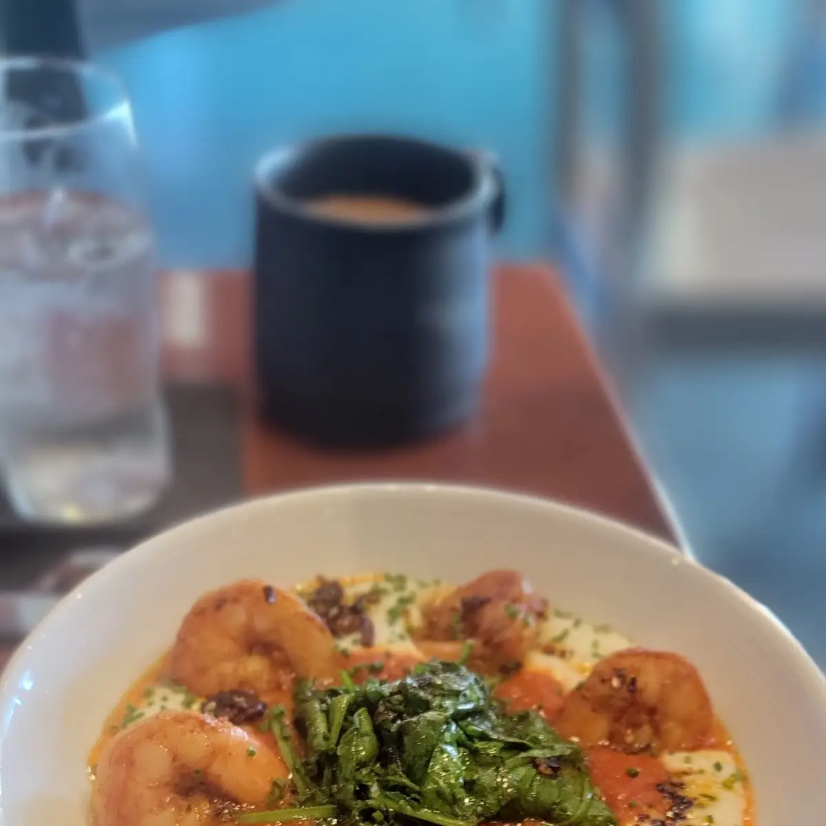 Oven Roasted Shrimp and Grits
