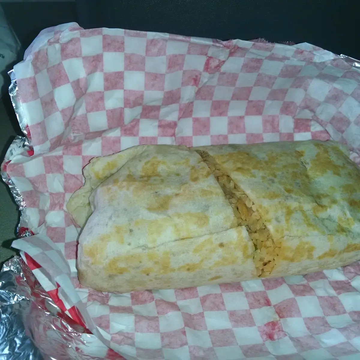 OK Chicken Burrito