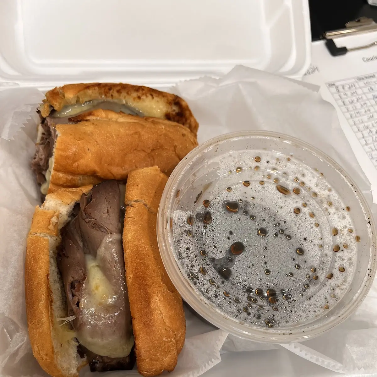 French Dip Sandwich