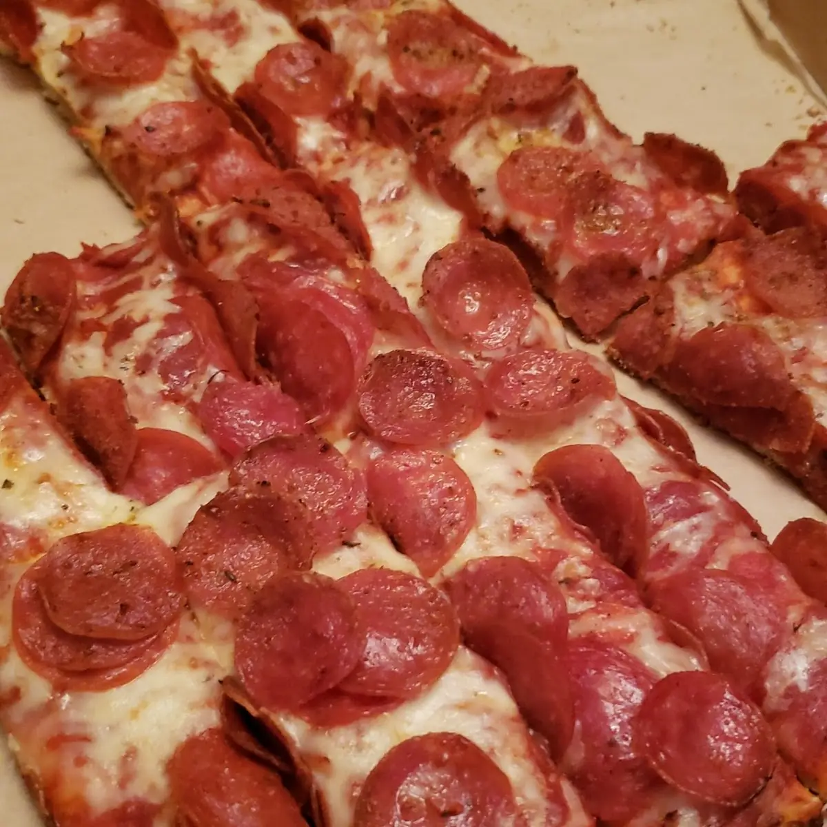 Hot Honey Pepperoni Pizza