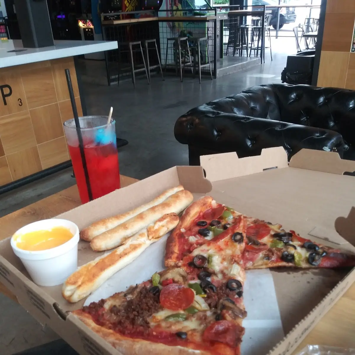 Supreme Pizza and Pepperoni Stuffed Breadsticks