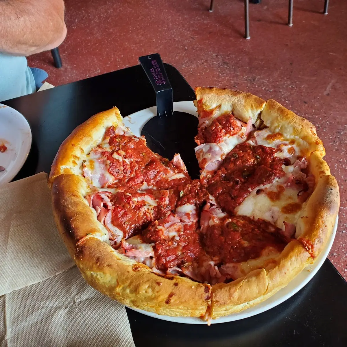 Deep Dish Canadian Bacon