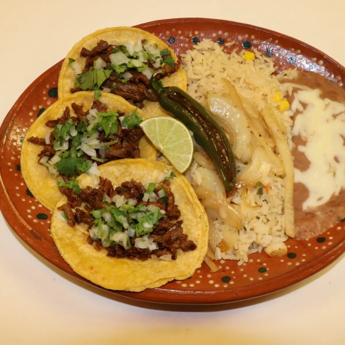Tacos Rice & Beans
