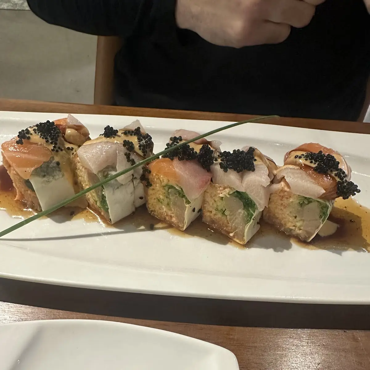 Tuna and Salmon Sushi Rolls