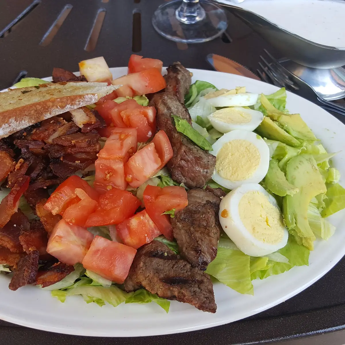 Steak Cob Salad