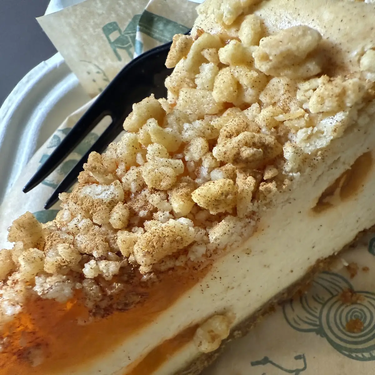Peach Cobbler Cheesecake