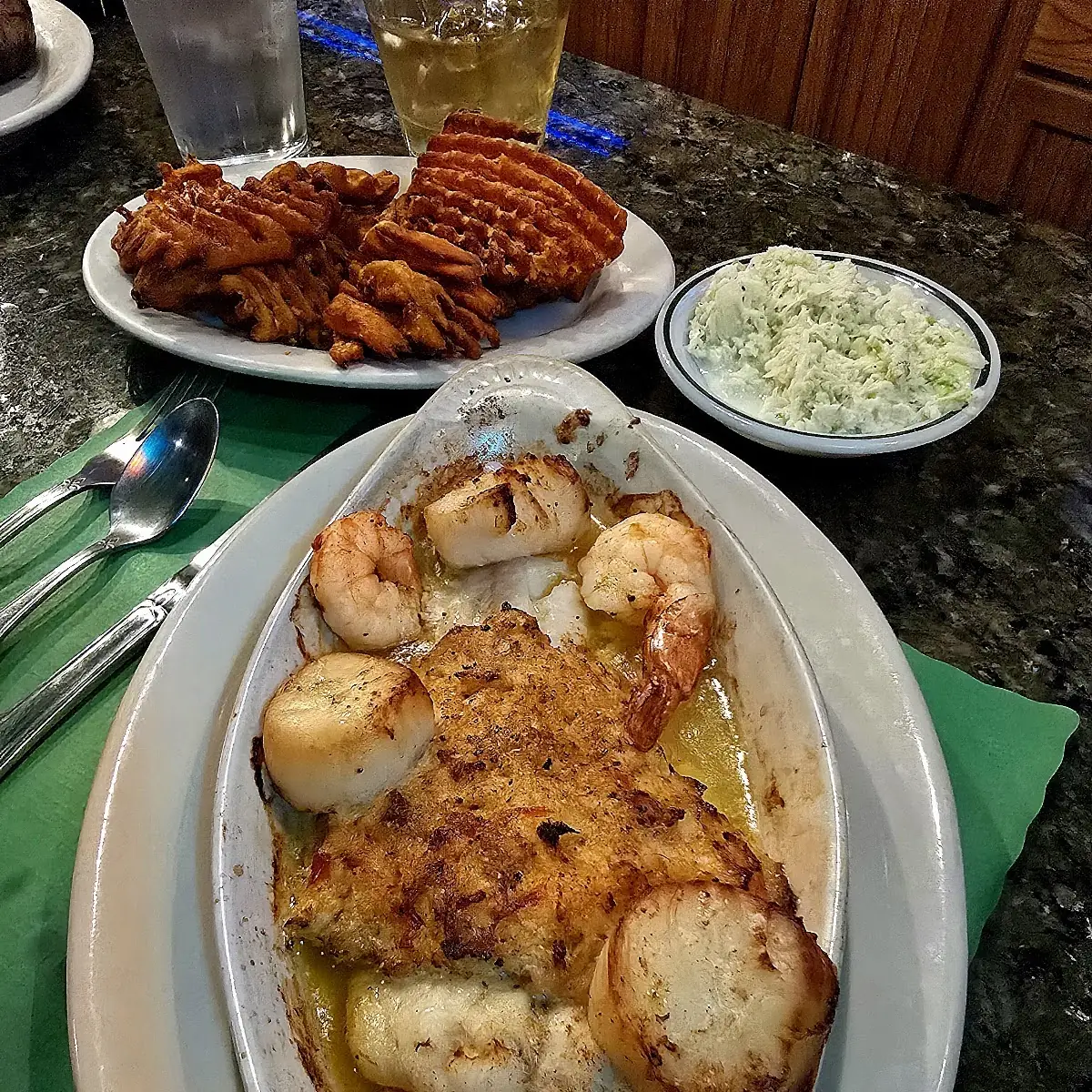 Broiled Seafood Combo