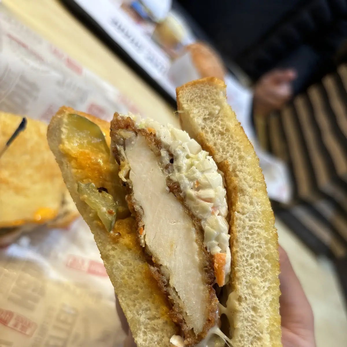 Spicy Chicken with Slaw