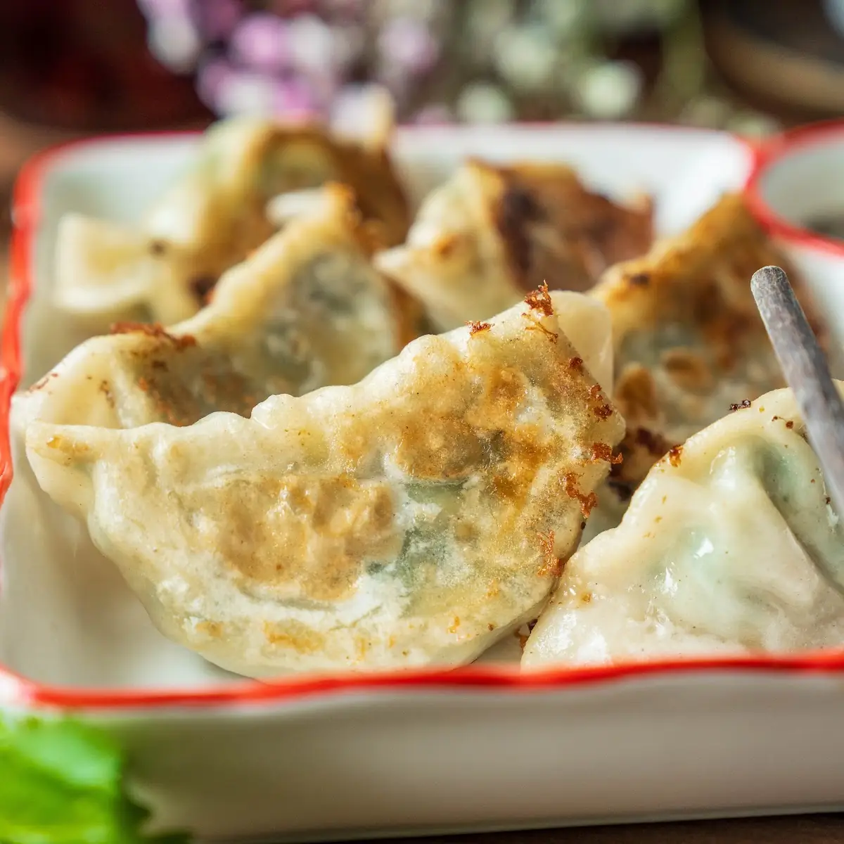 Pan-Fried Beef Dumplings