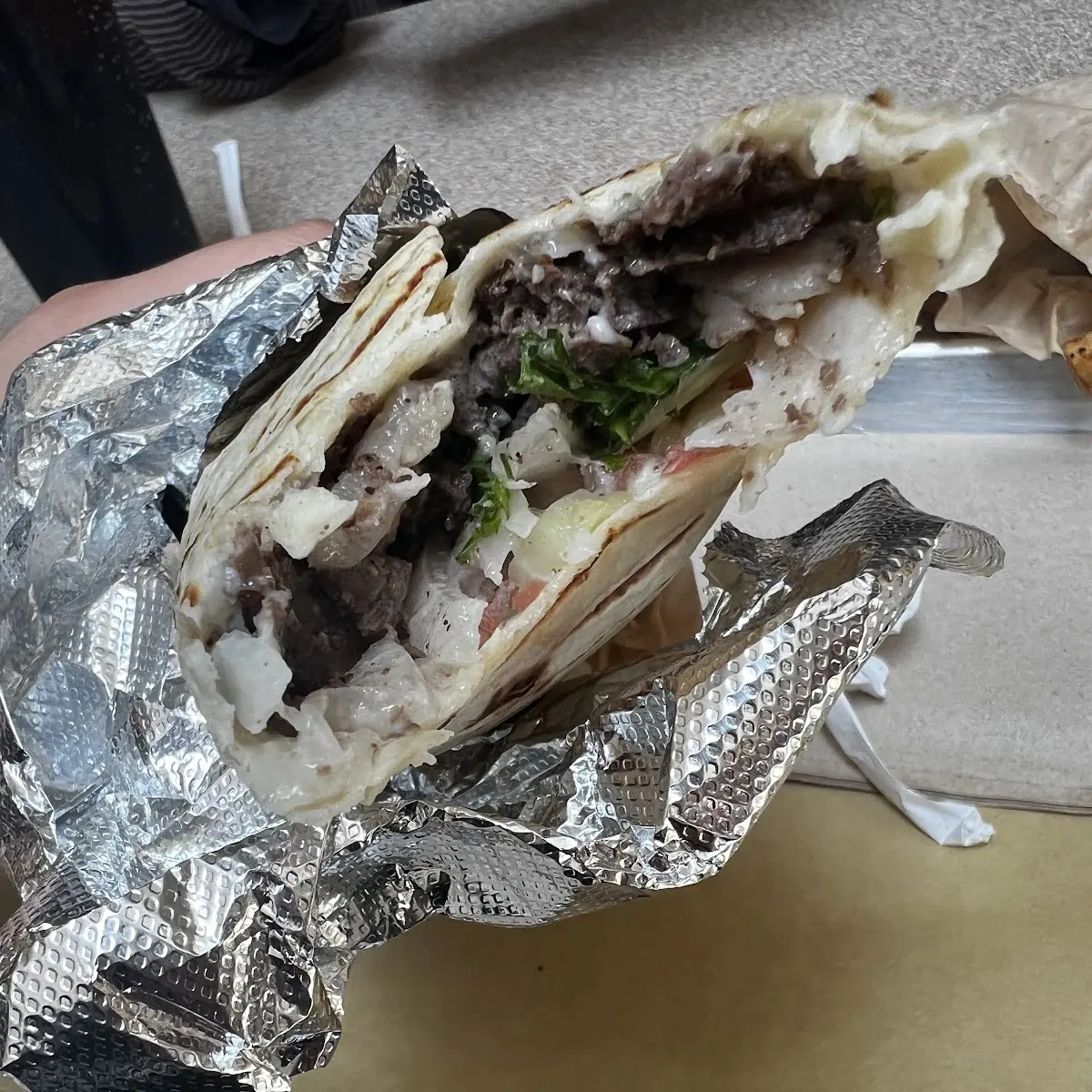 Kids Beef & Lamb Shawarma