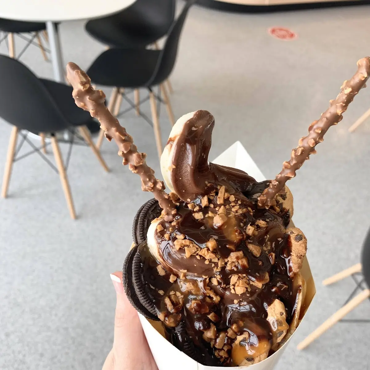 Bubble Waffle Cone