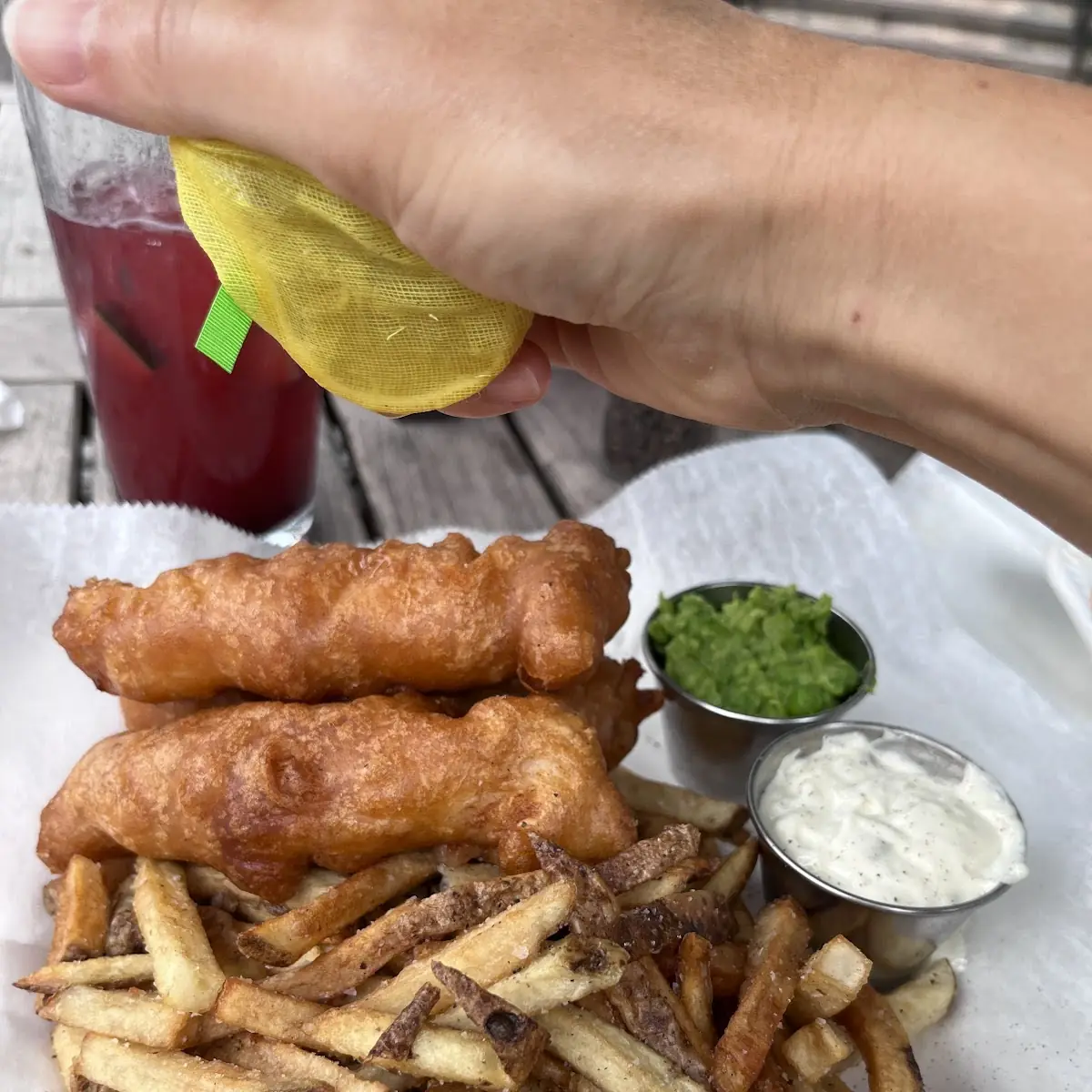 Beer-Battered Fish & Chips
