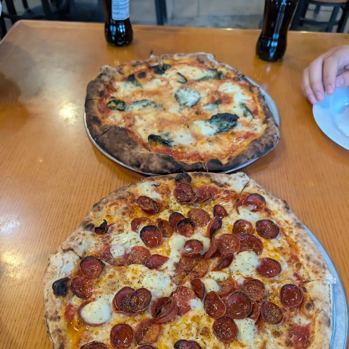 Pepperoni Pizza with Crisp Crust