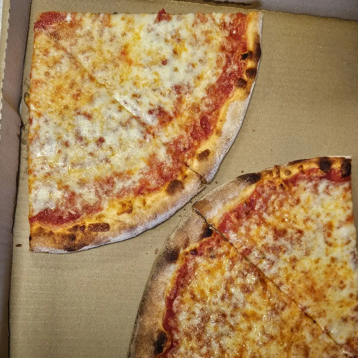 Plain Cheese Pizza Slice