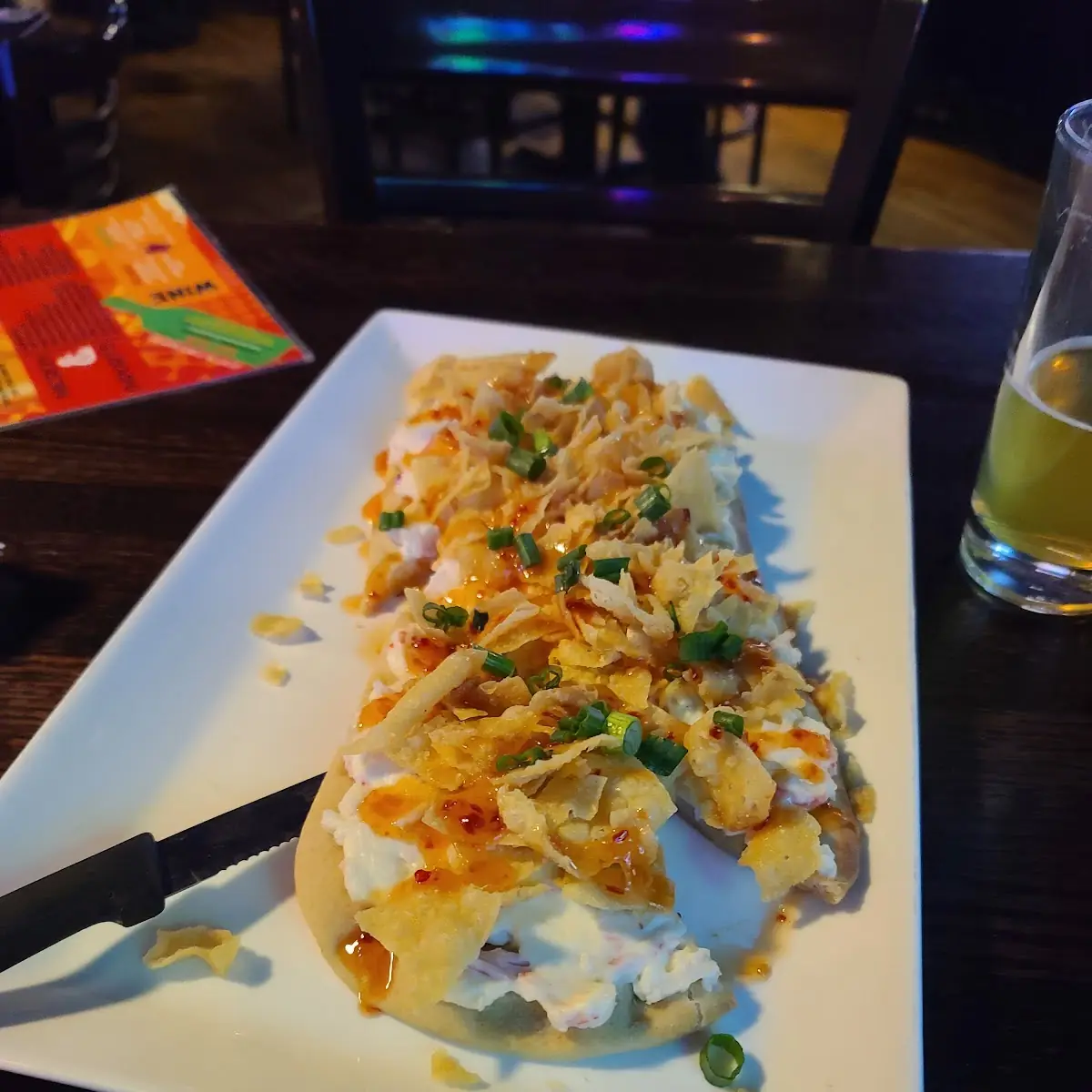 Crab Rangoon Flatbread