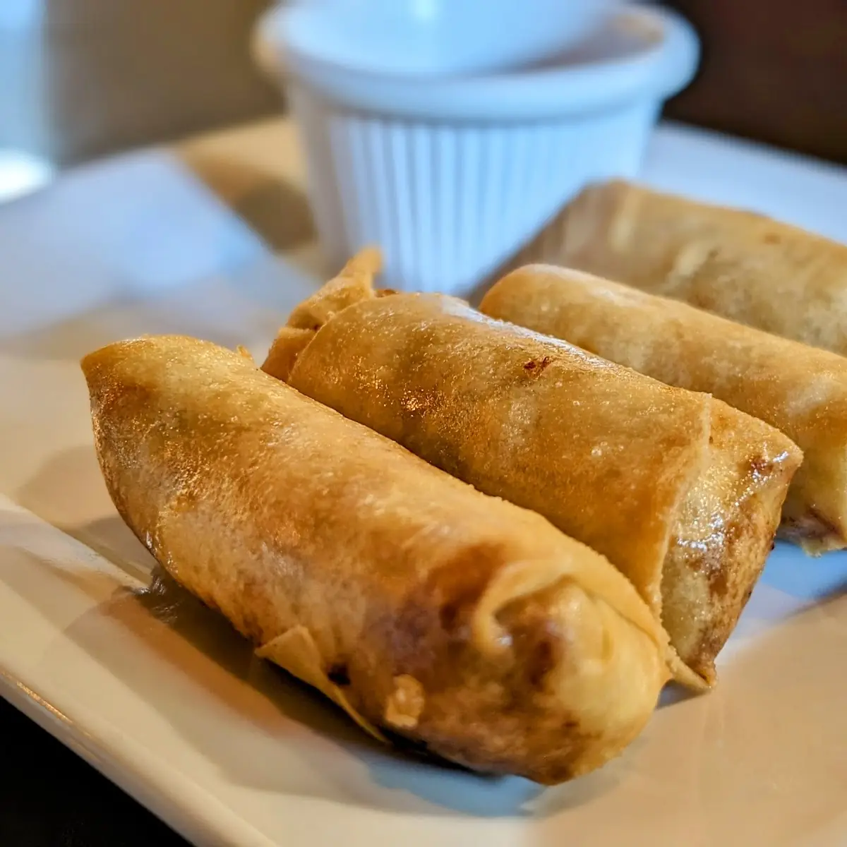 Crispy Chicken Spring Rolls