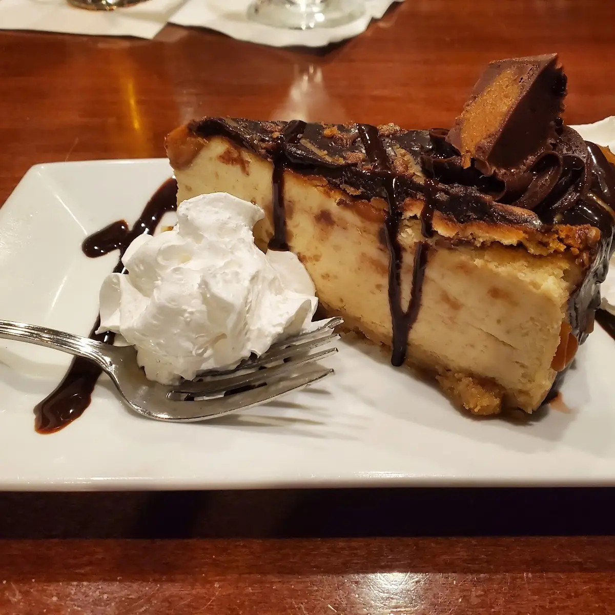 Peanut Butter Cheese Cake Slice